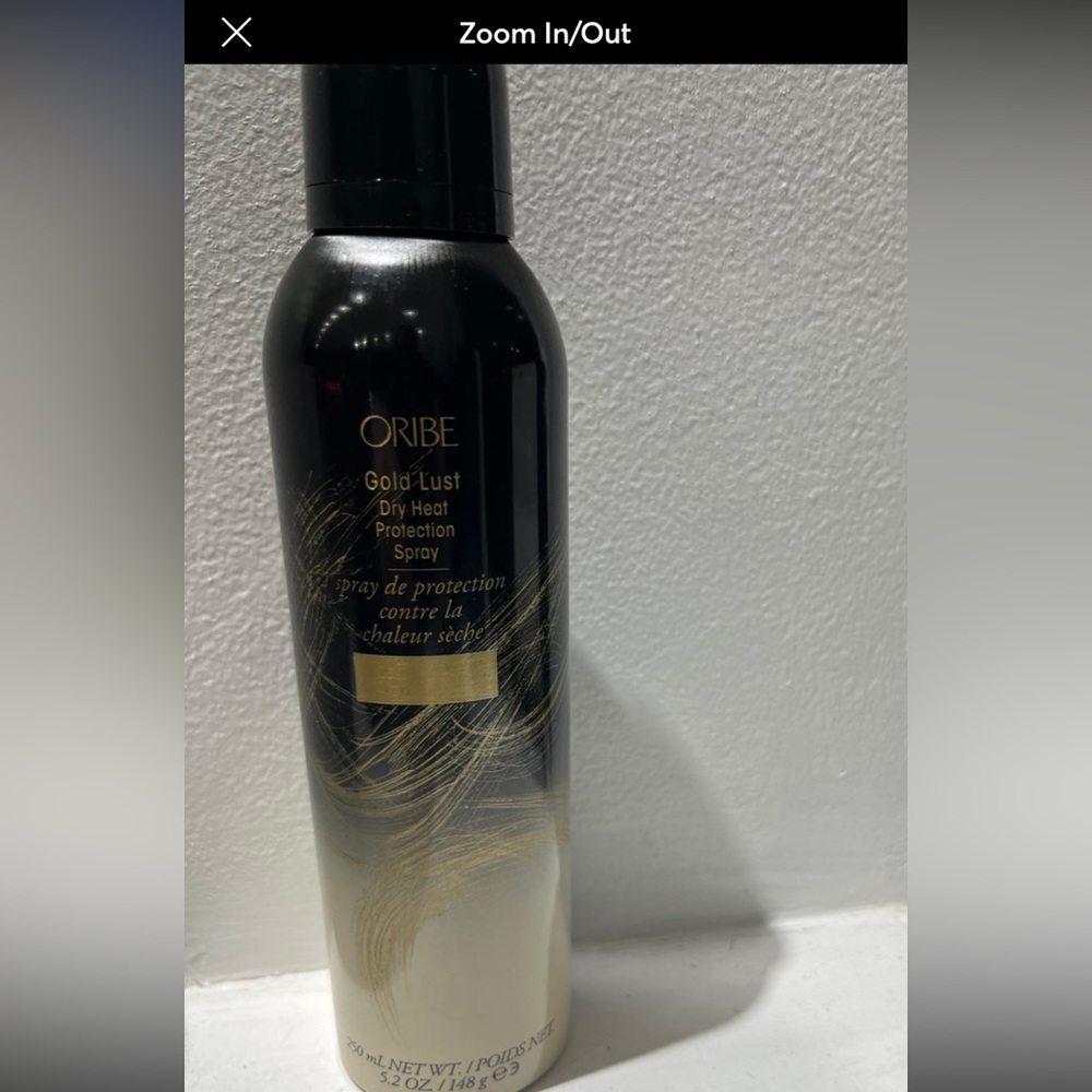 New! Oribe Gold Lust Dry  Heat Protection Spray 5.2 oz